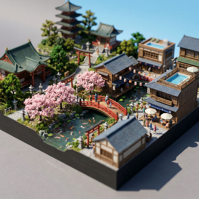 Miniature city