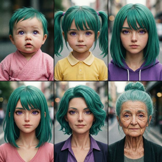 Vieillissement de personnage