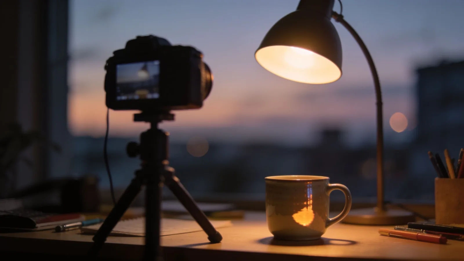 Set the mood for an ad or a vlog