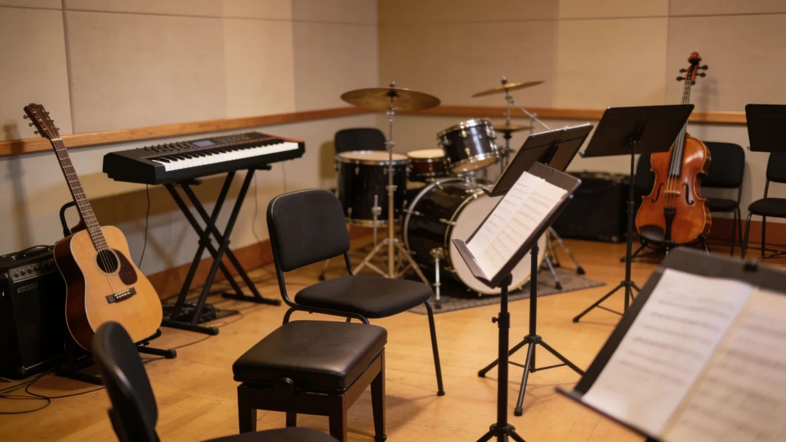 Build a whole set of backing tracks