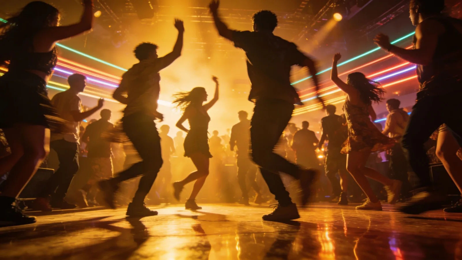 Score a club cue or an upbeat montage