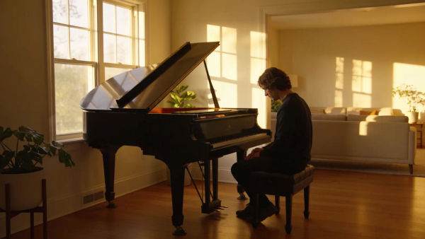 Calm piano music