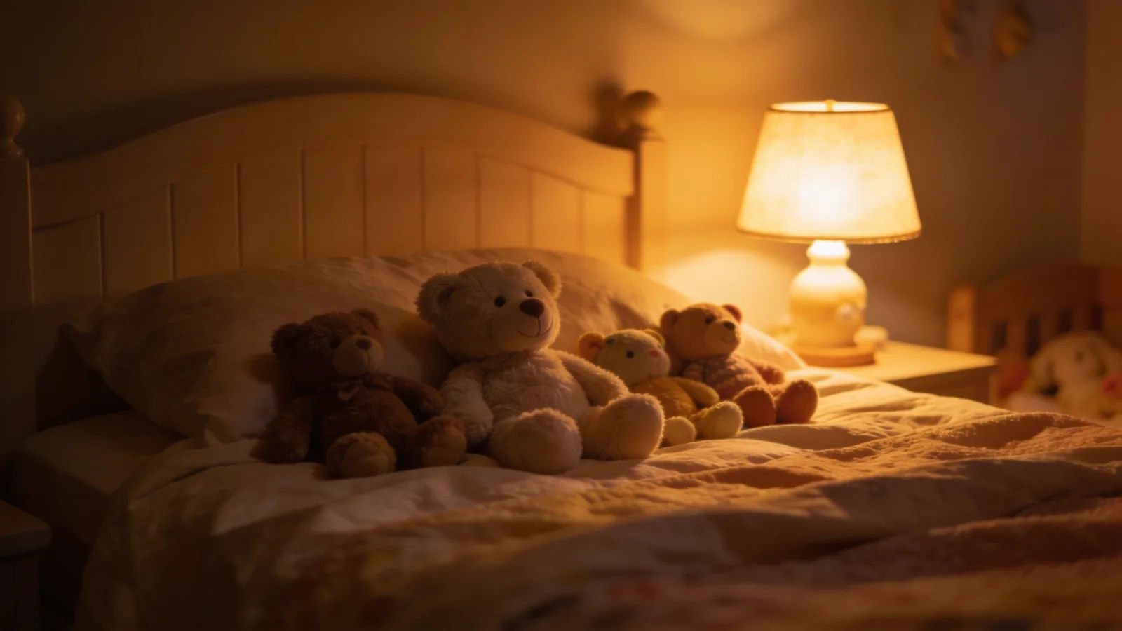 Set the mood for bedtime, play or learning