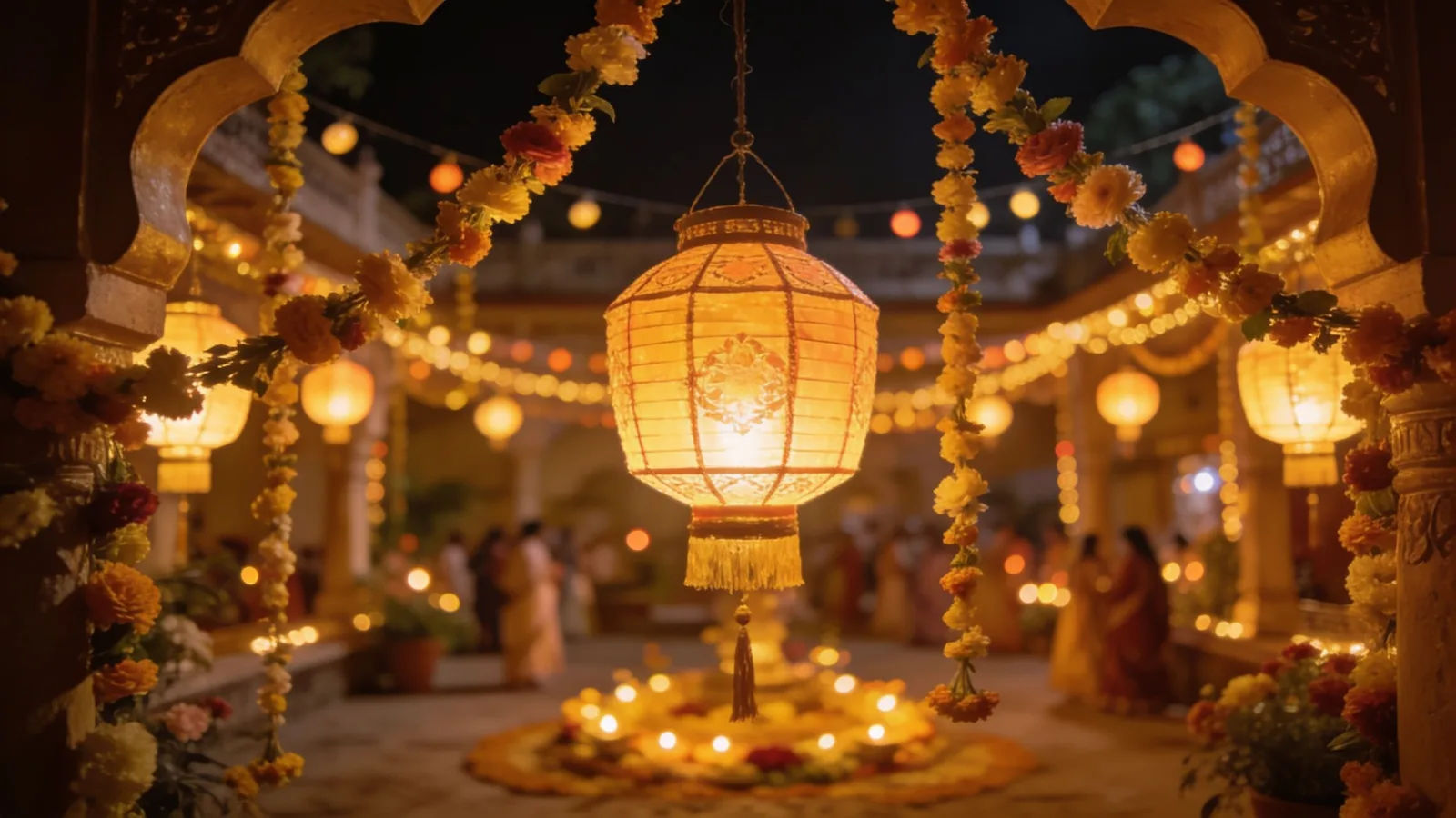 Set the mood for a ceremony or a festival