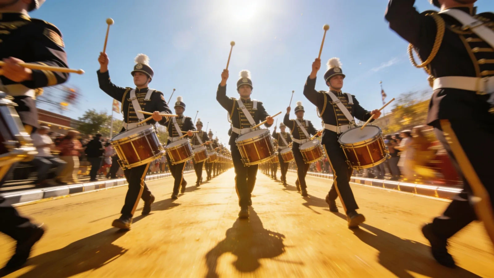 Set the mood for a trailer, a parade or a workout