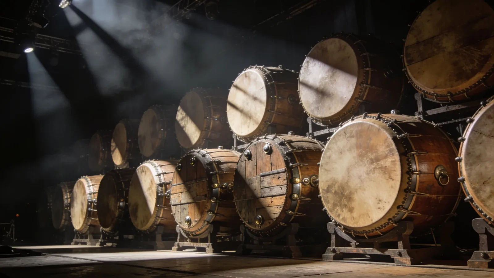 Build a whole percussion set