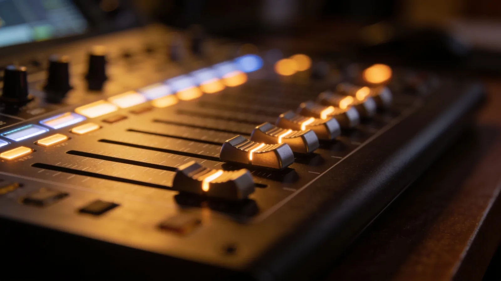 Direct the electronic sound in plain English