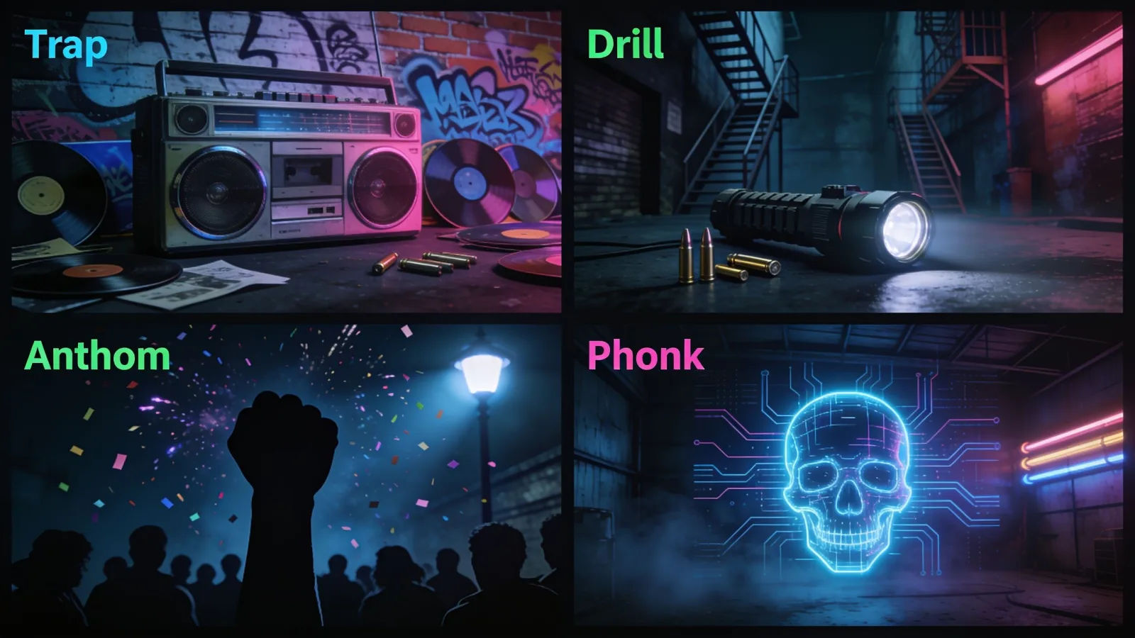 Build a whole hype soundtrack