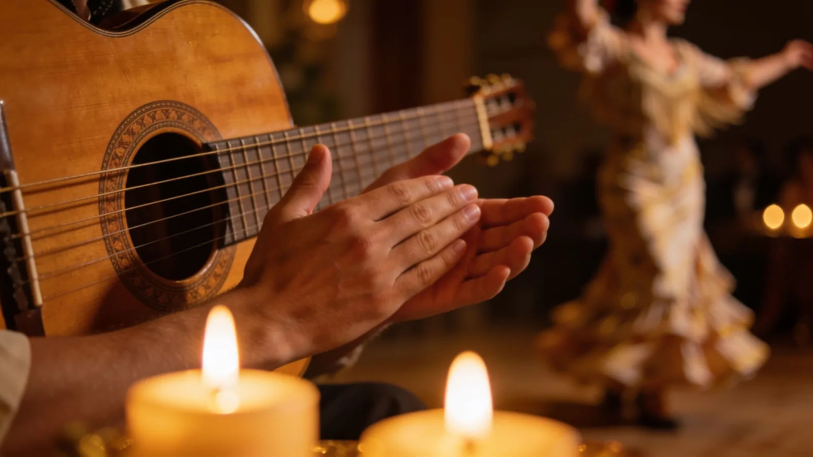 Direct the flamenco sound in plain English