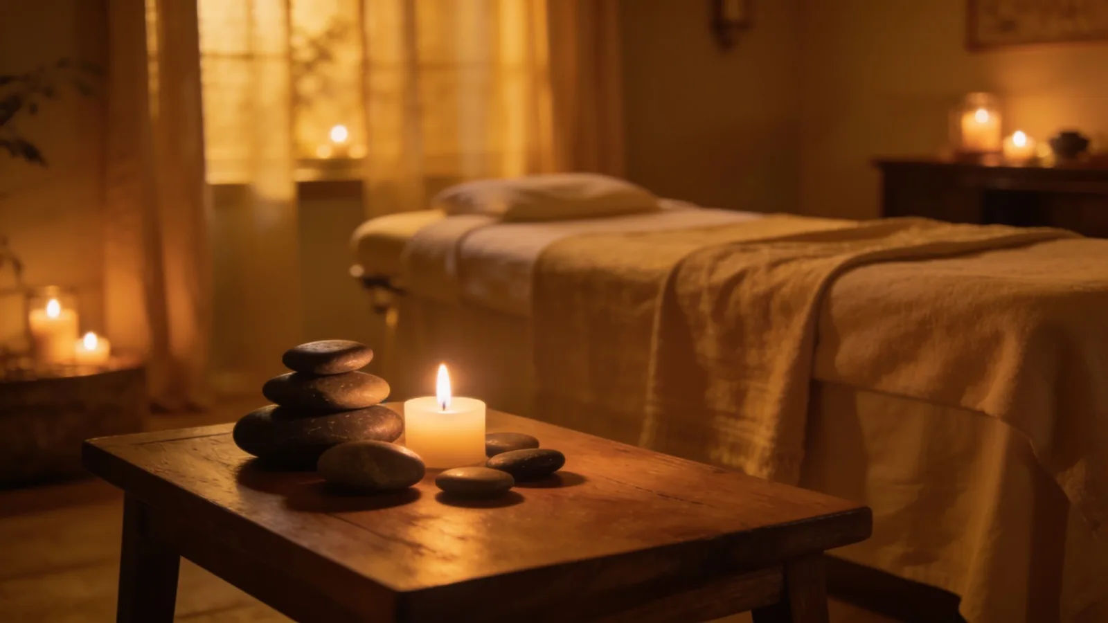 Set the mood for a story or a spa scene