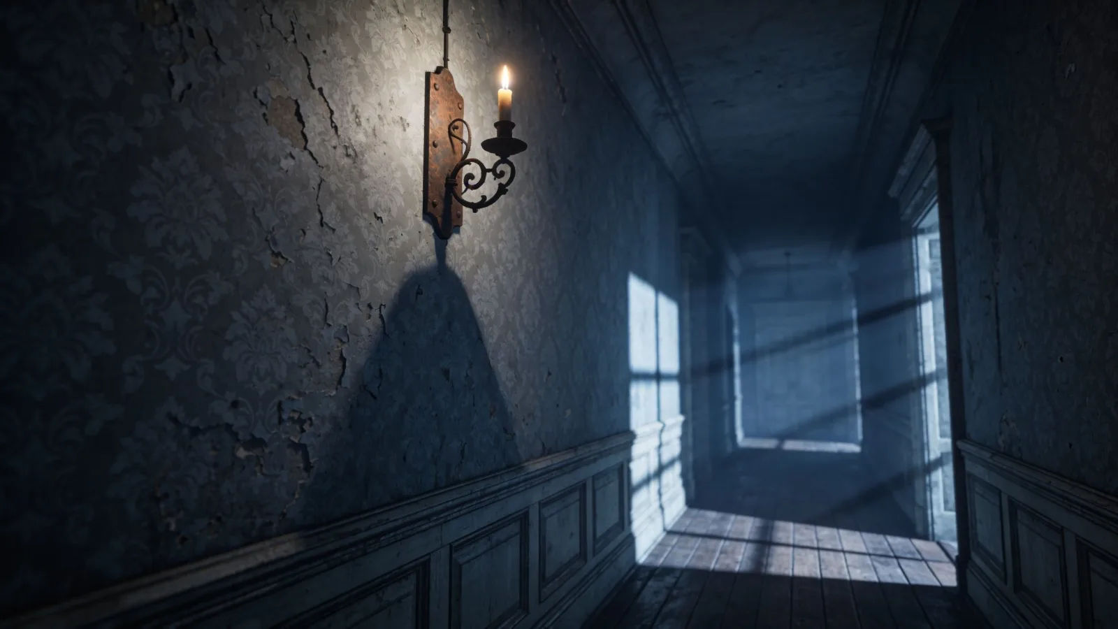 Score a horror scene or a haunted sequence