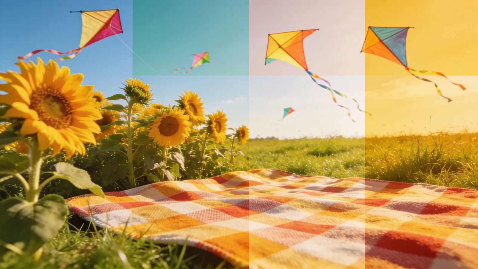 Build a whole upbeat soundtrack