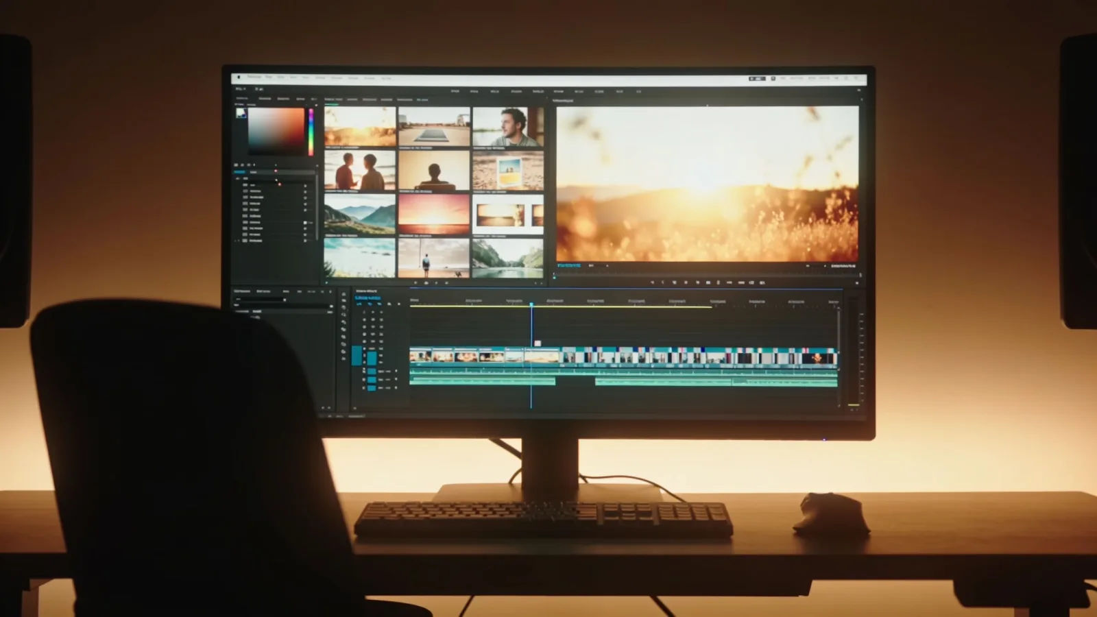Score an uplifting moment or montage