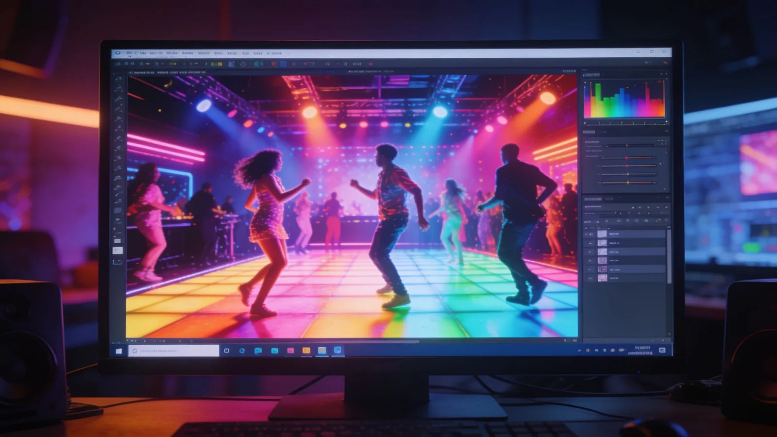 Score a club or party sequence