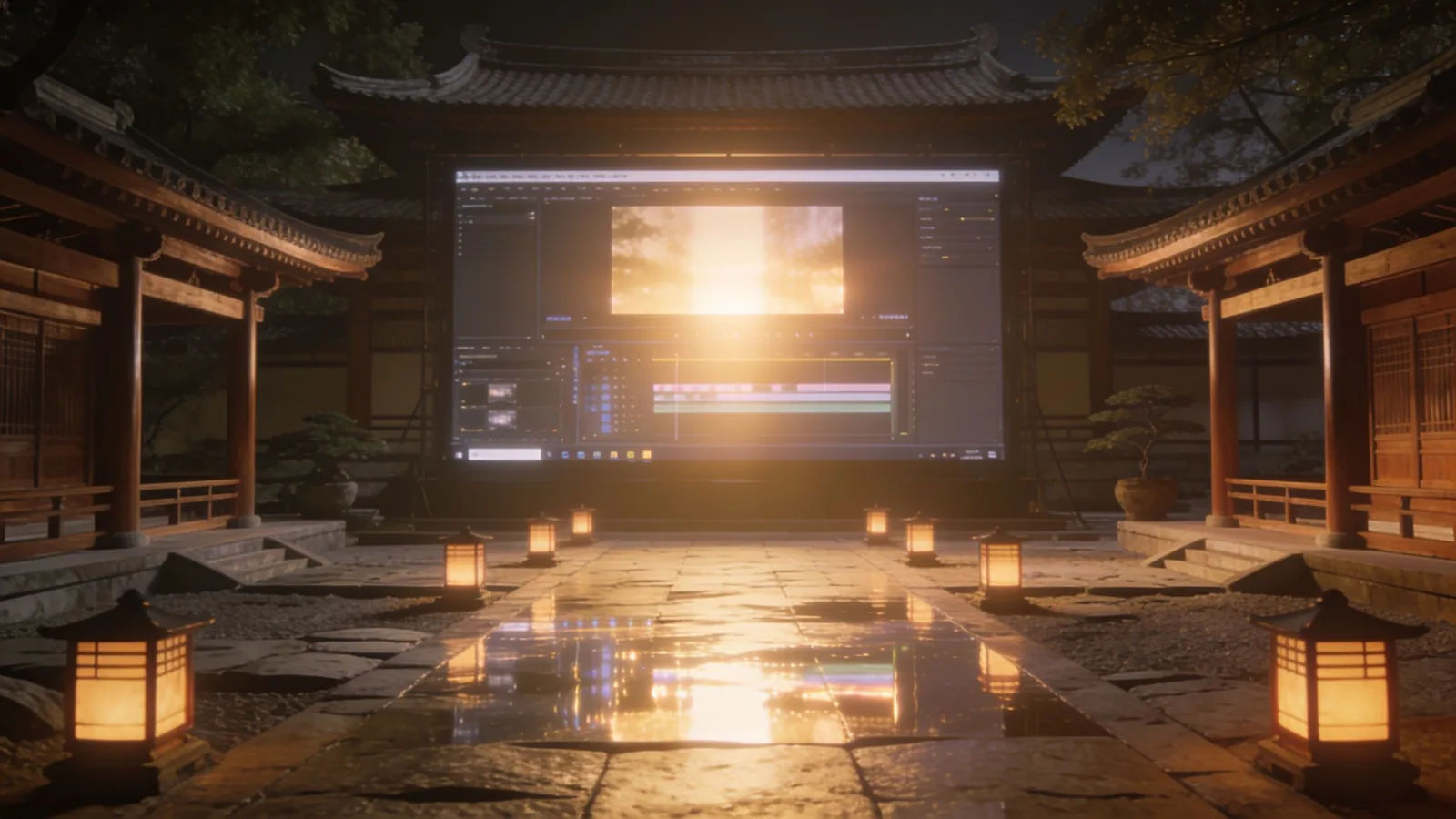 Score a reflective or spiritual scene