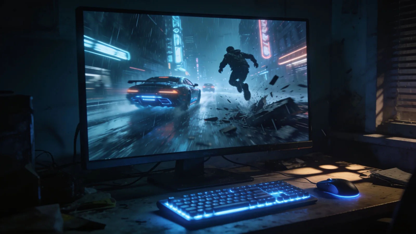 Set the mood for a game or a trailer