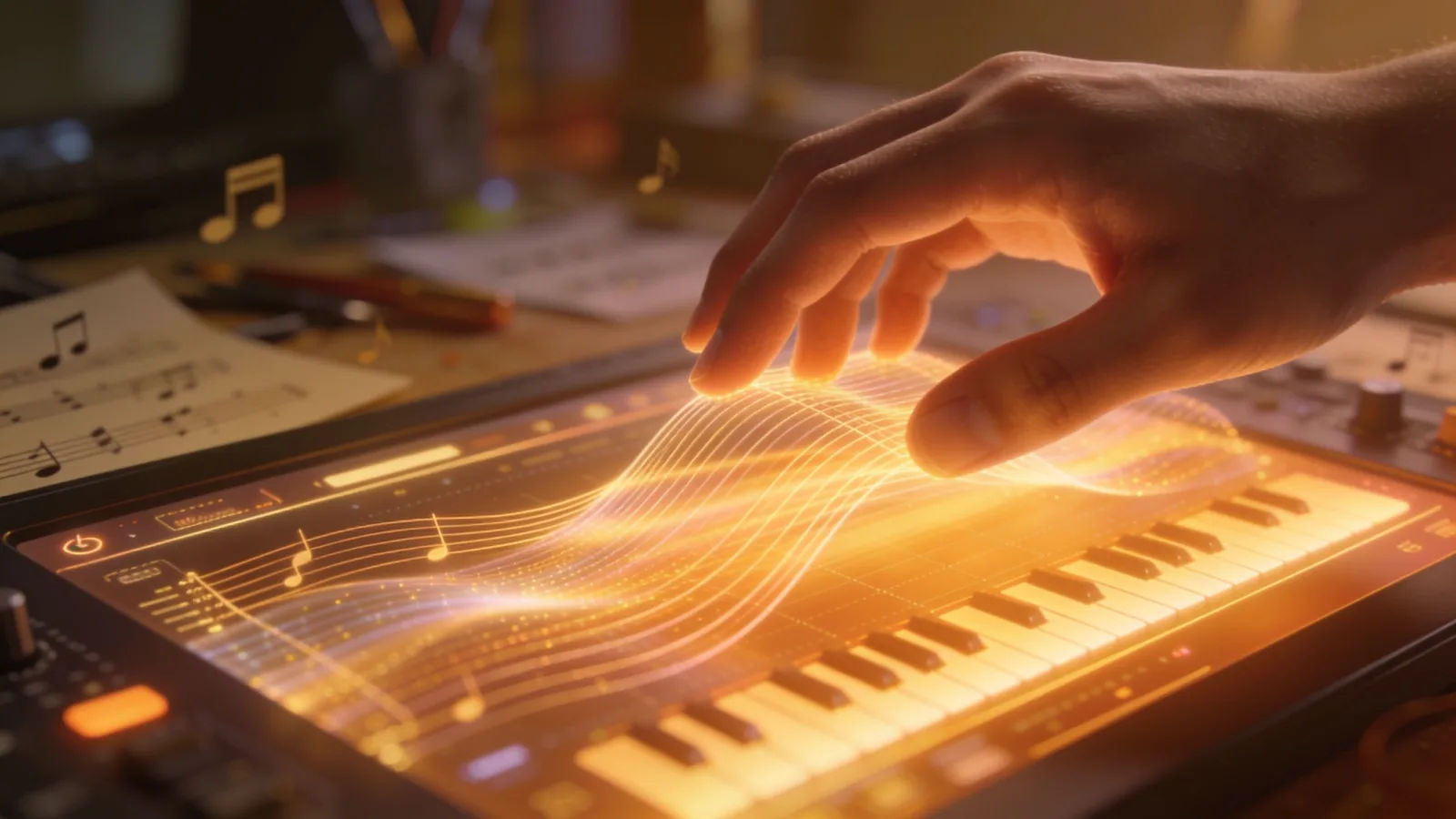 Direct the inspirational sound in plain English