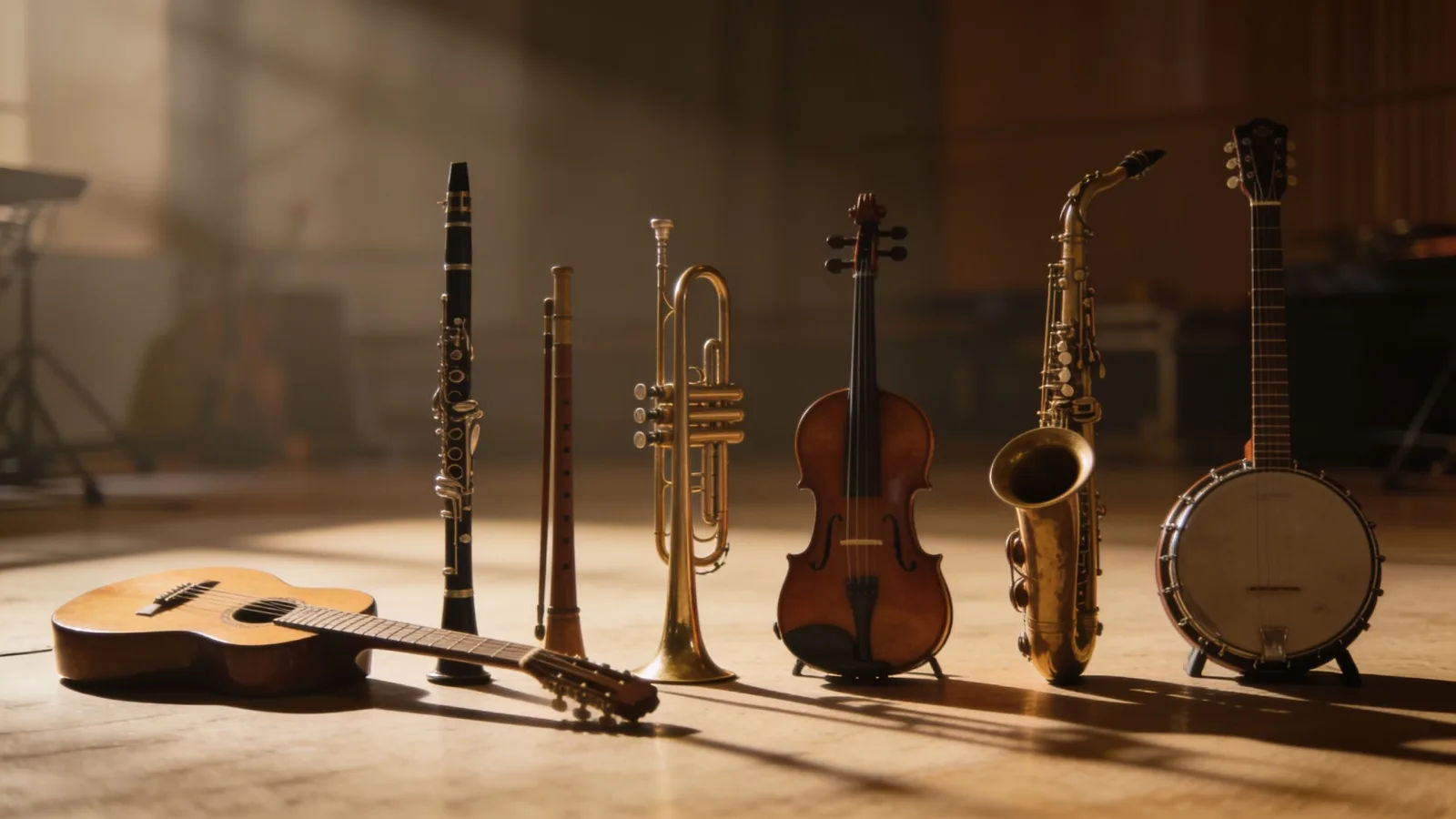 Build a whole instrument-led set