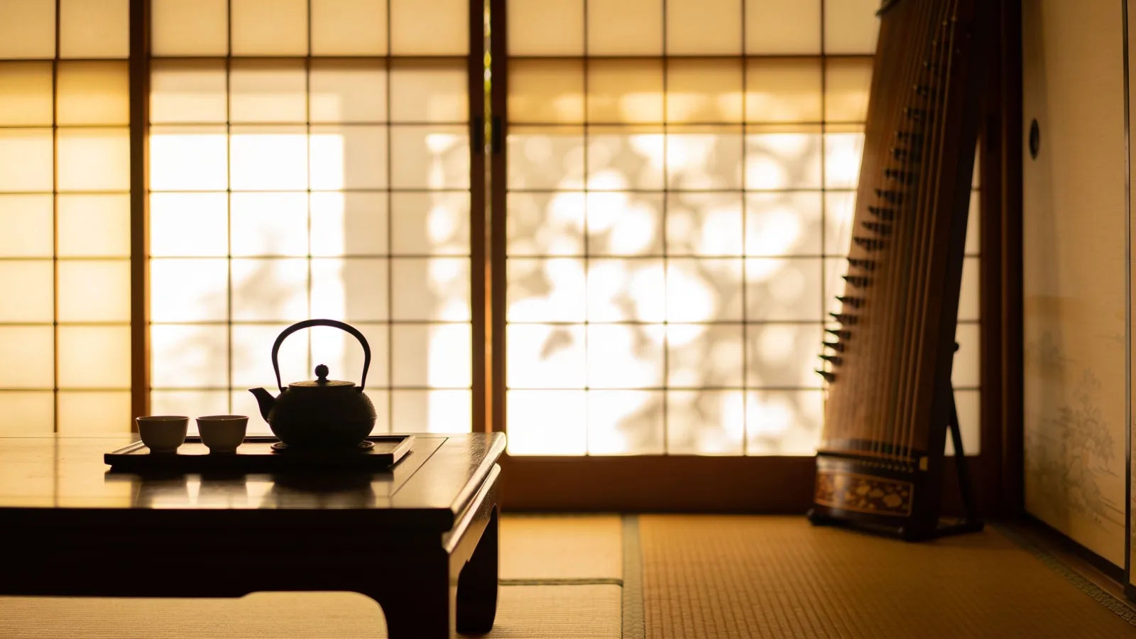 Score a scene with a Japanese feel
