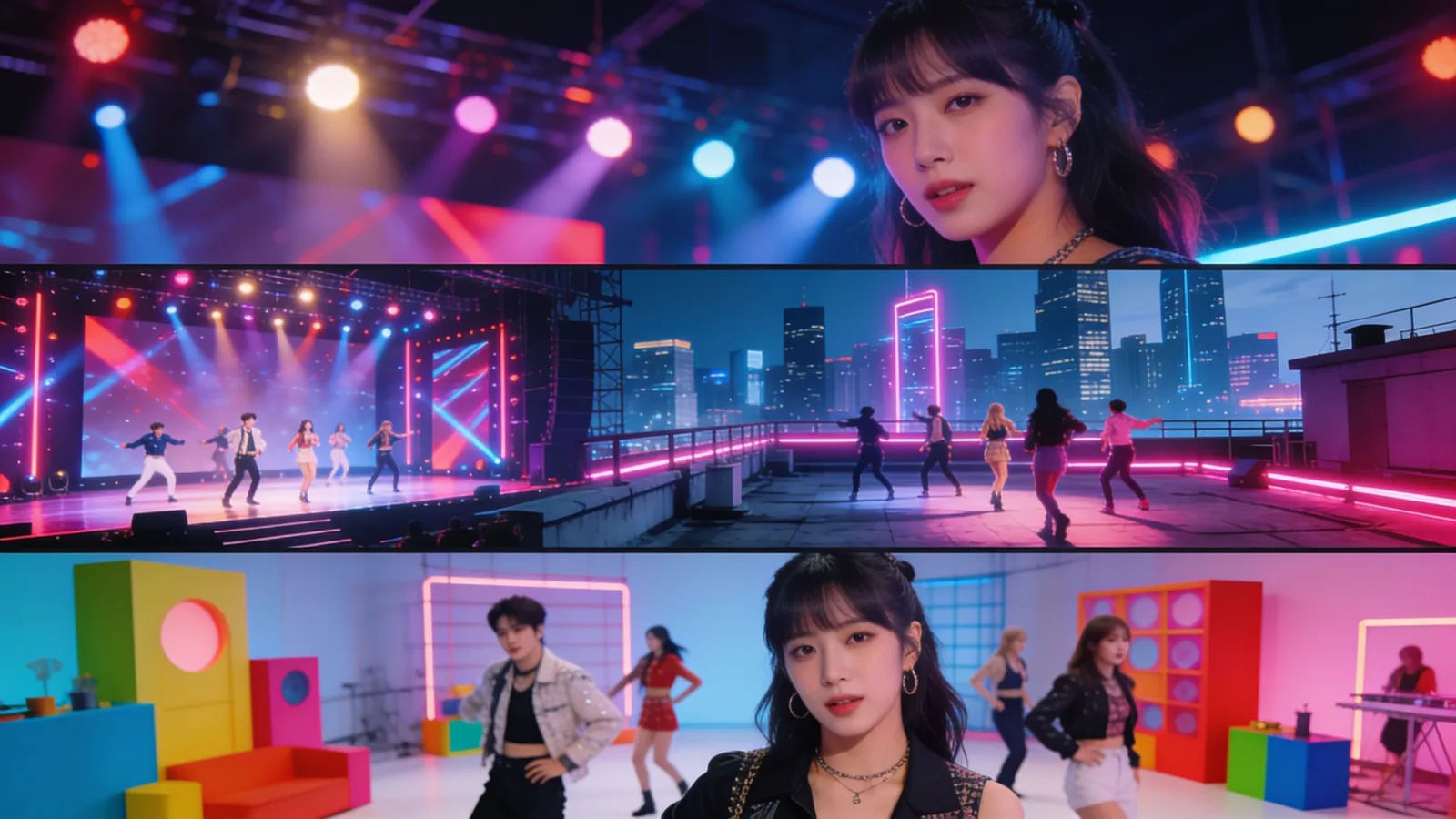 Build a whole K-pop set