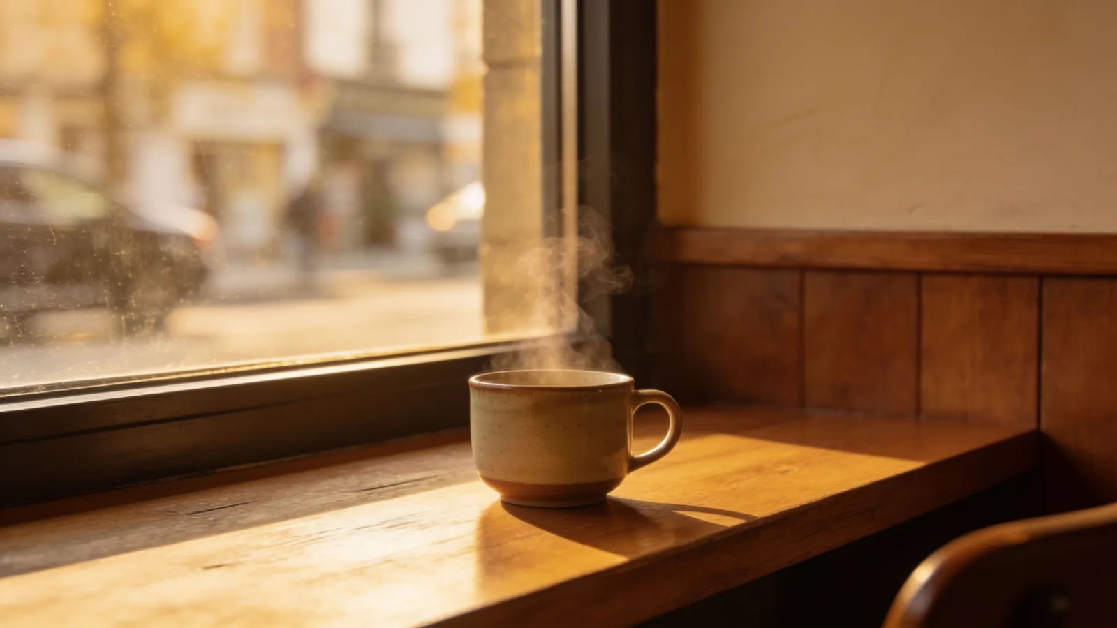 Set the mood for a vlog or a café scene