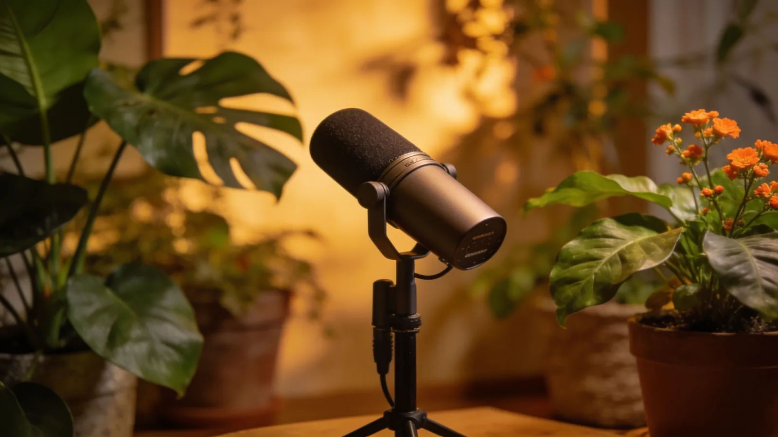 Set the mood for a stream or a podcast
