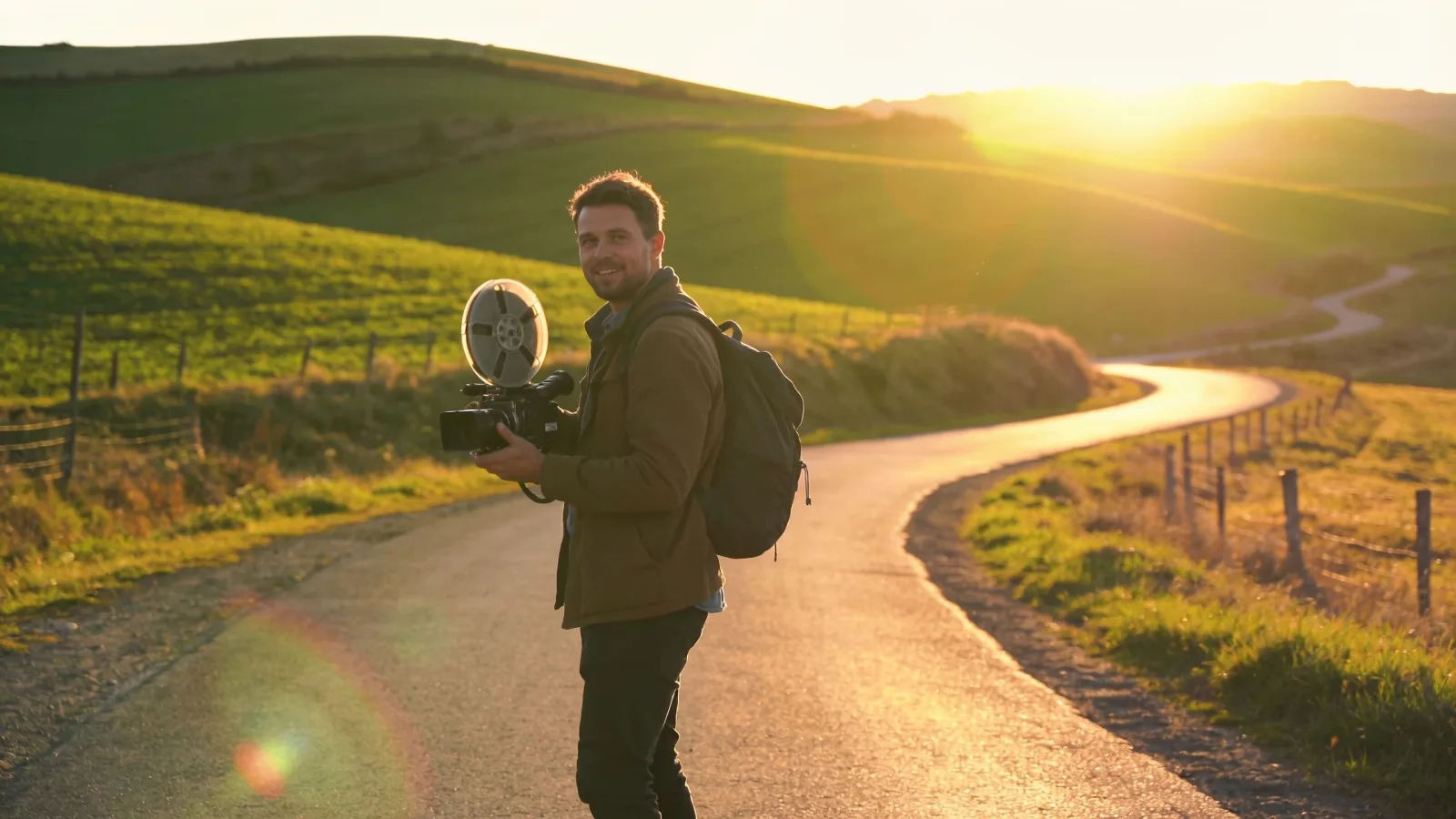 Score a folk or travel reel