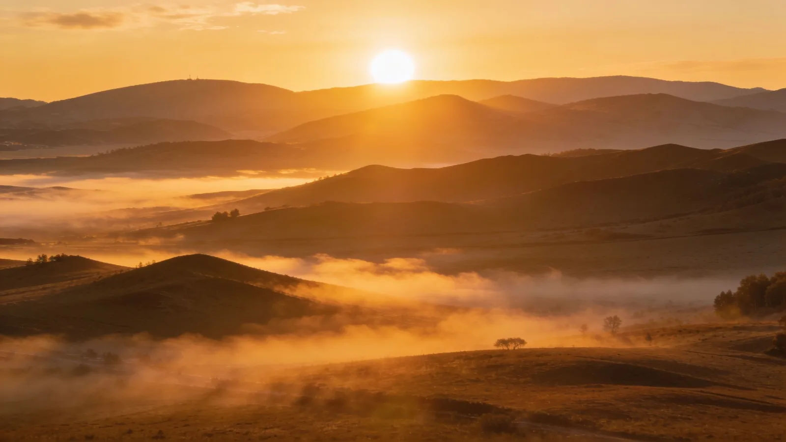 Score a sunrise open or a routine montage