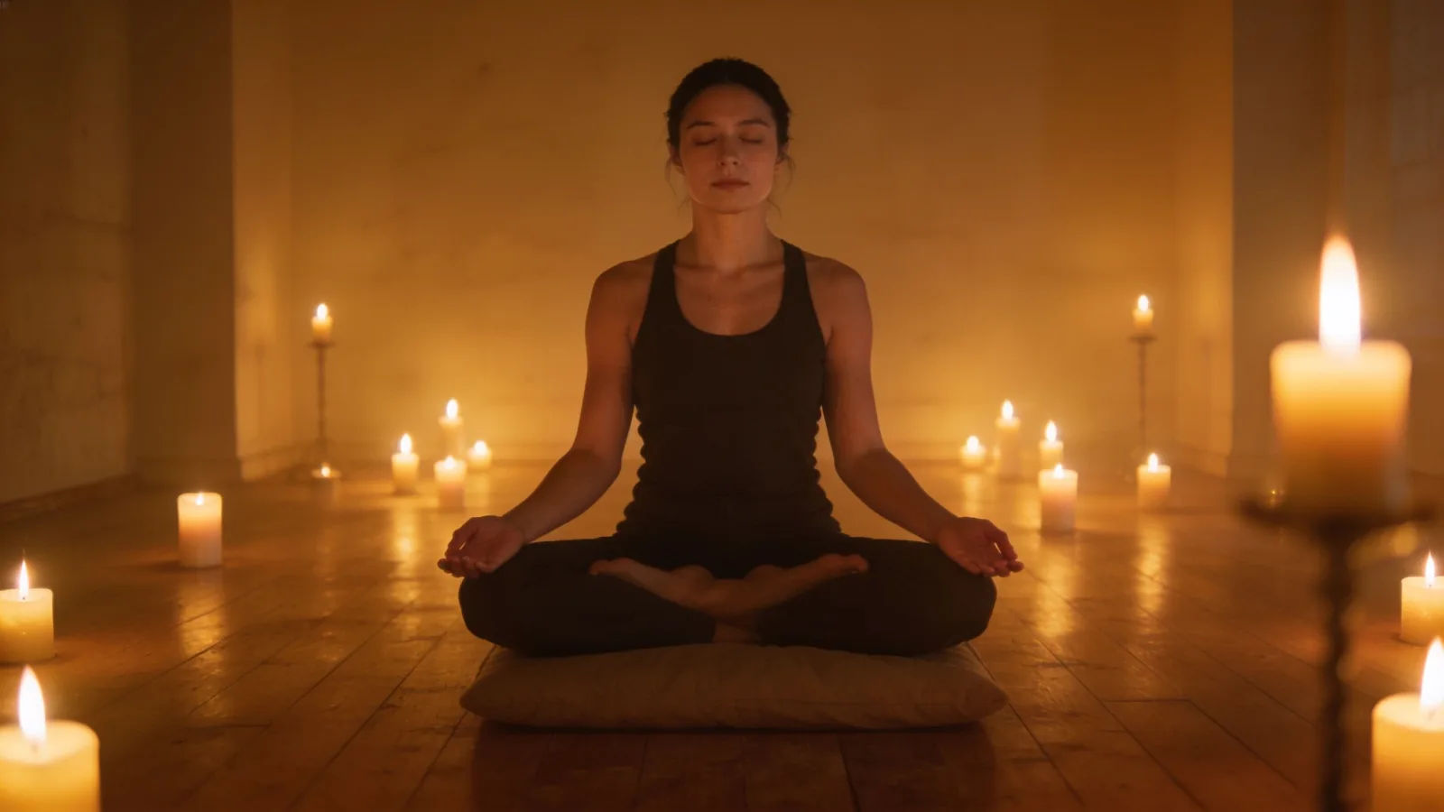 Set the mood for meditation or wellness