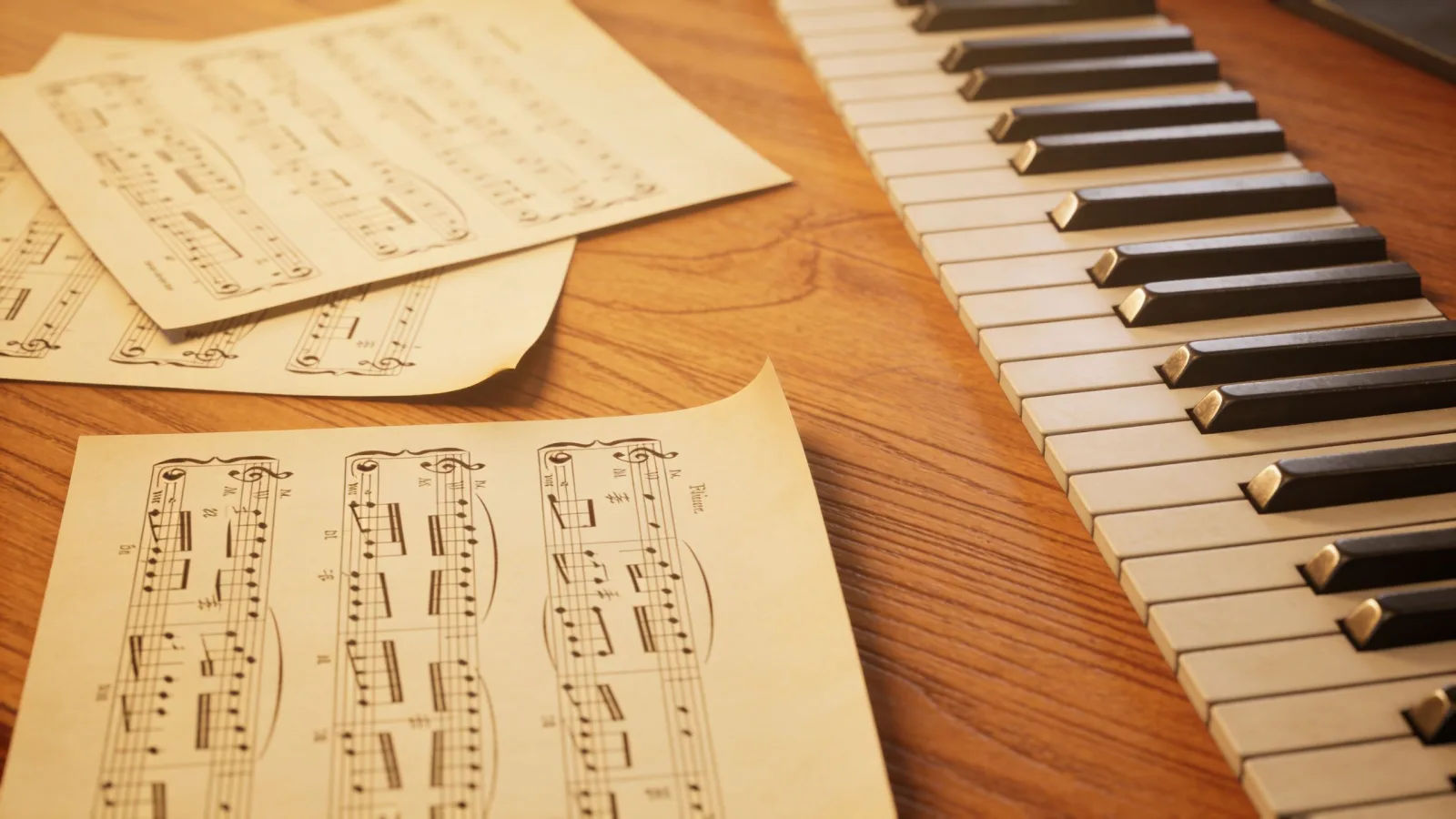 Build a whole piano soundtrack