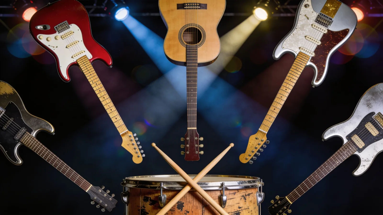 Build a whole pop-rock soundtrack