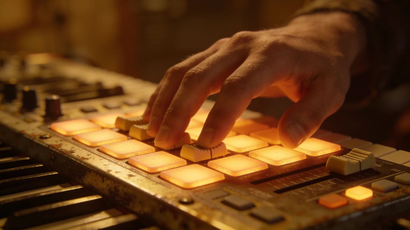 Direct the retro sound in plain English