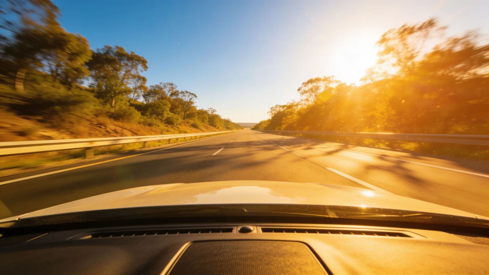 Score a driving or travel montage