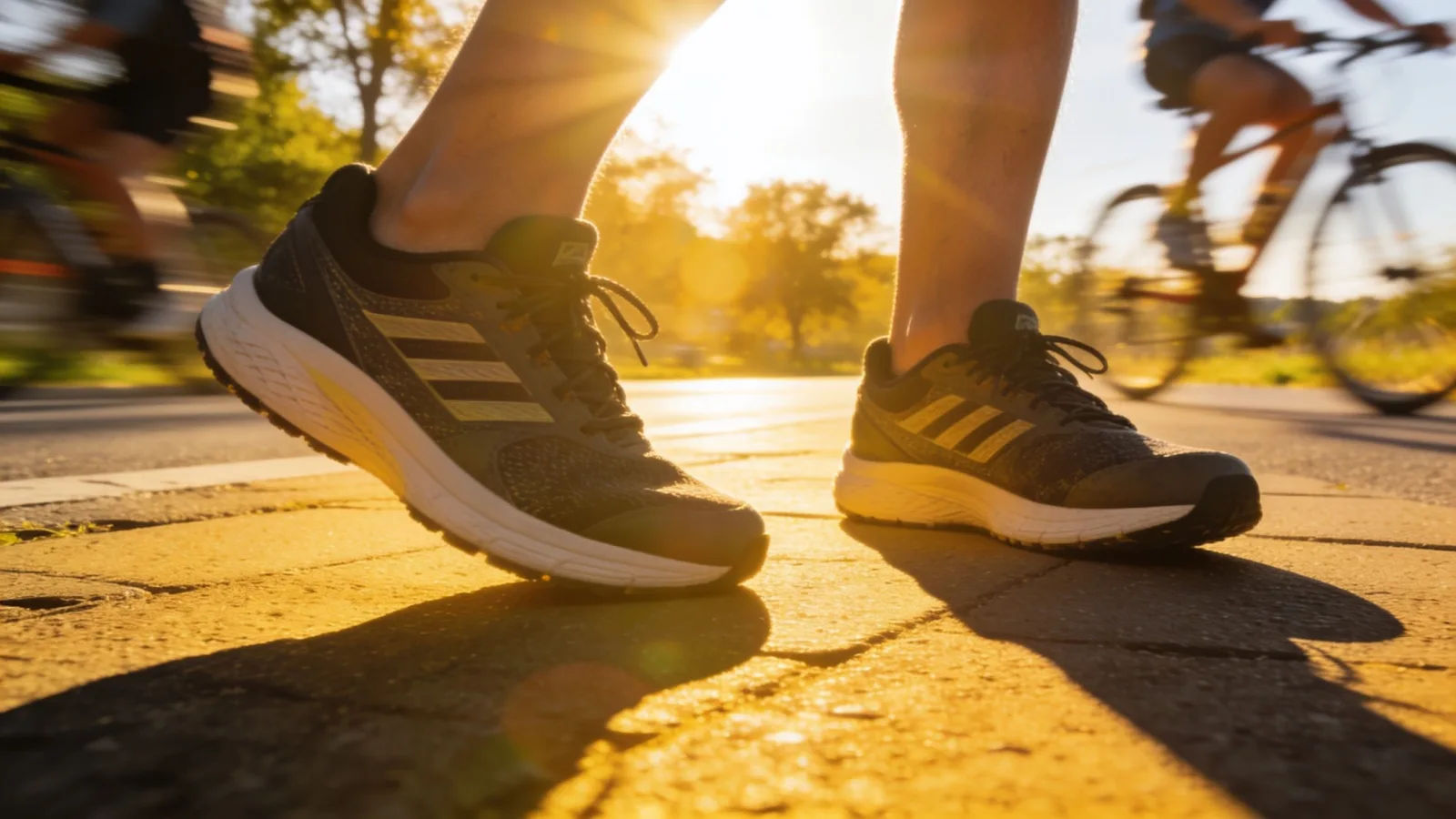 Set the mood for a fitness app or an ad