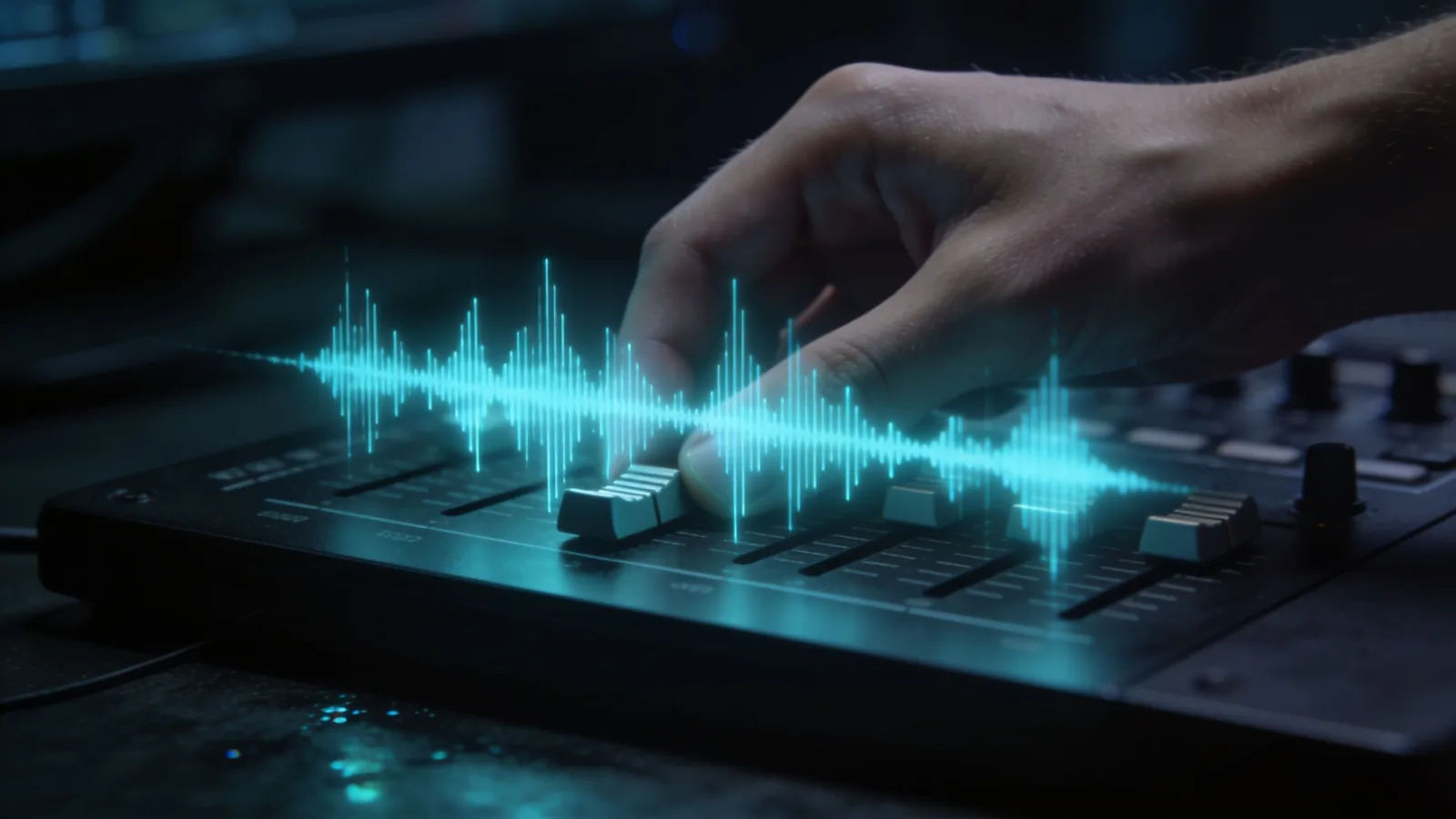 Direct the slow-motion sound in plain English