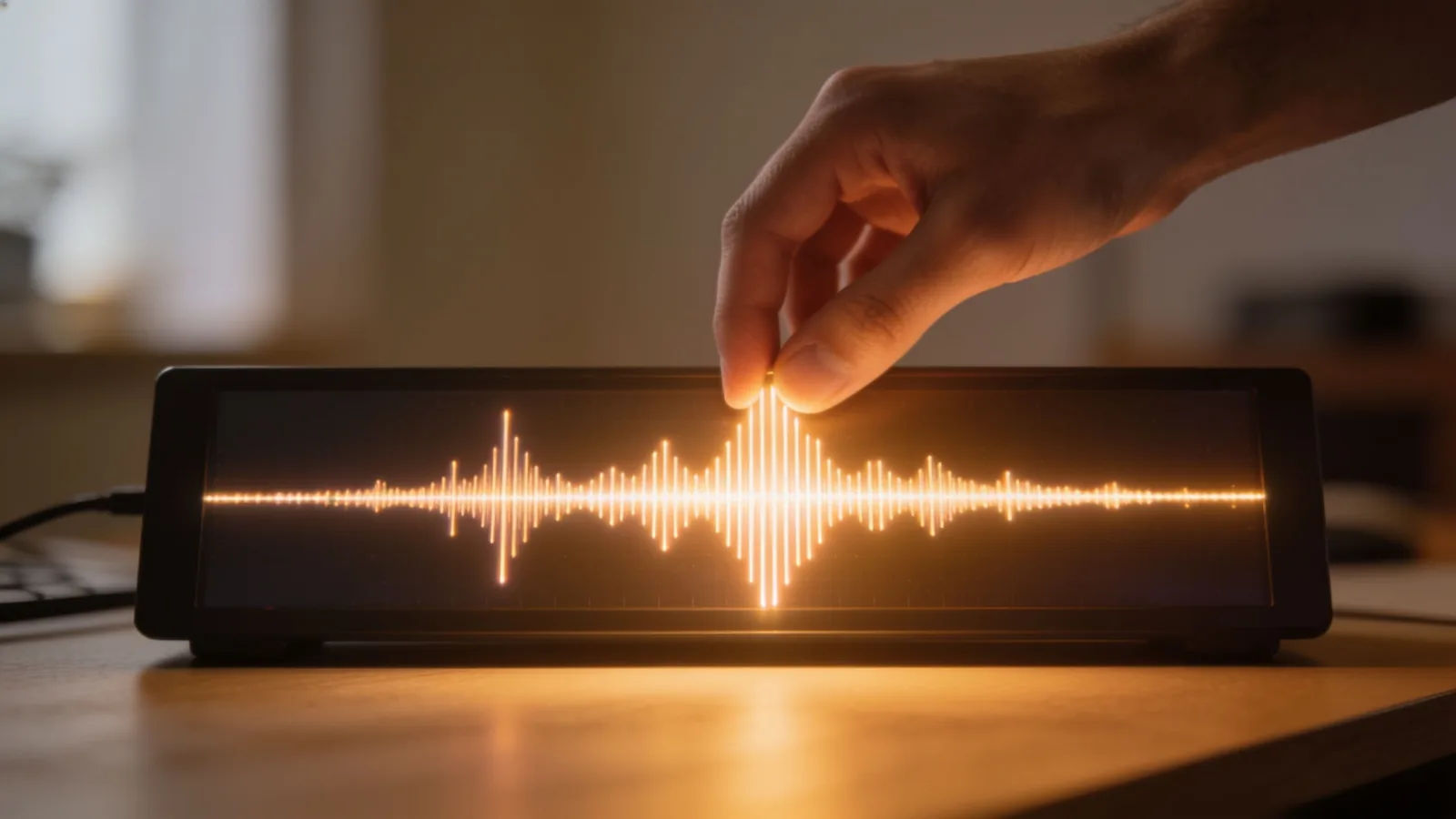 Direct the slow sound in plain English