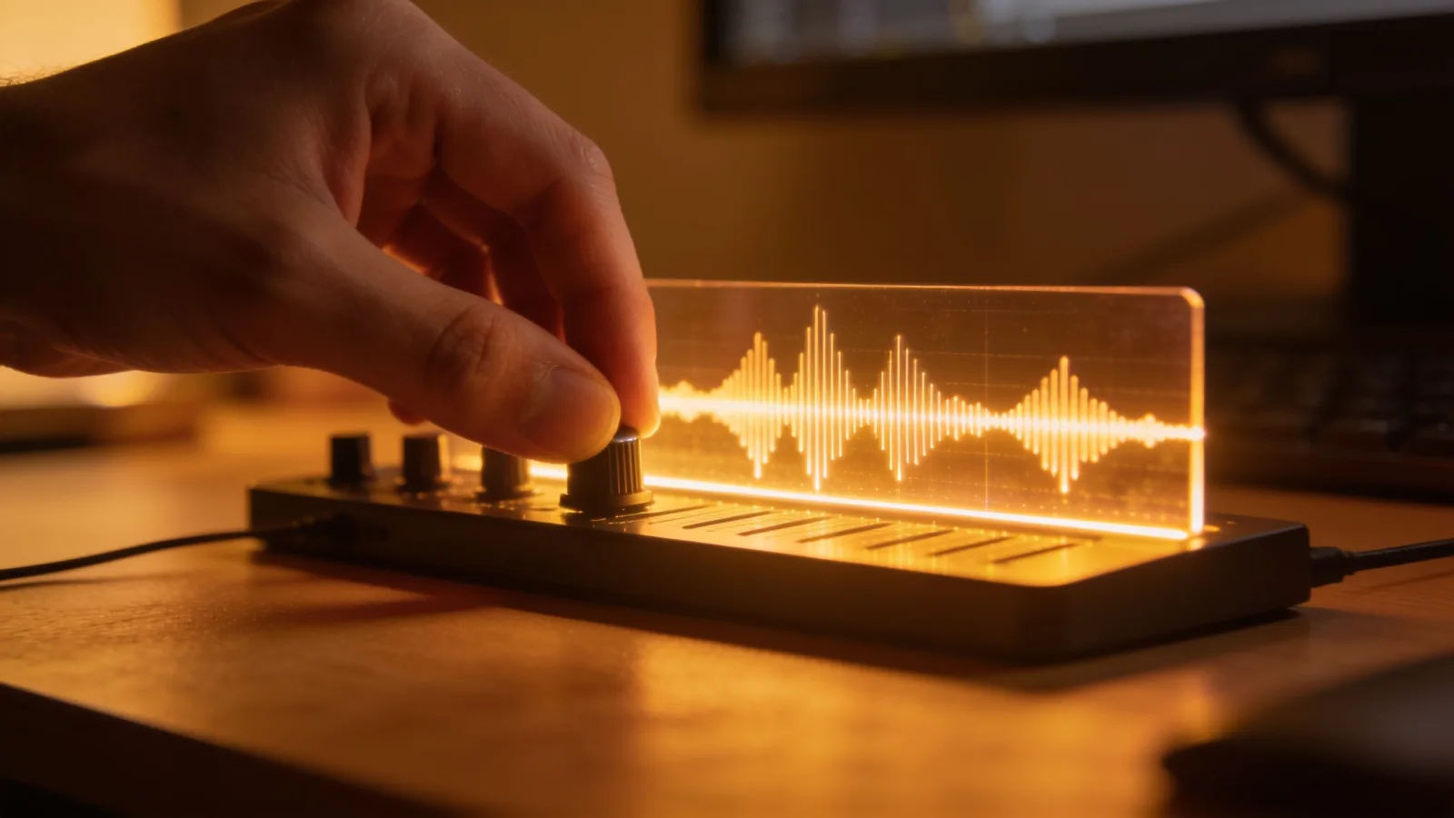 Direct the smooth sound in plain English
