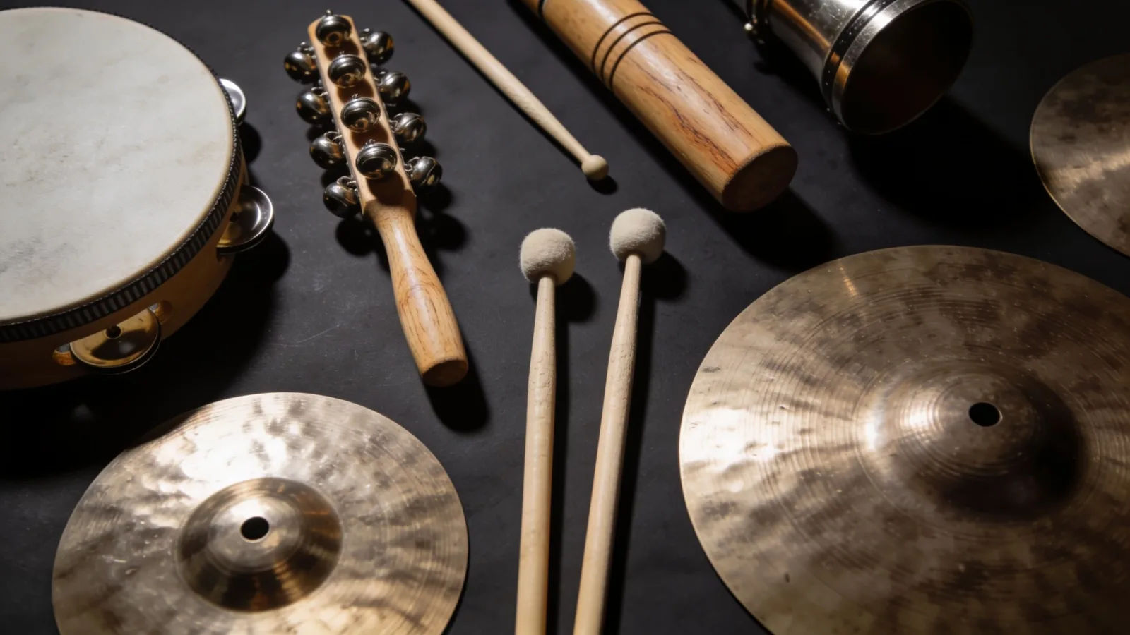 Build a whole percussion soundtrack