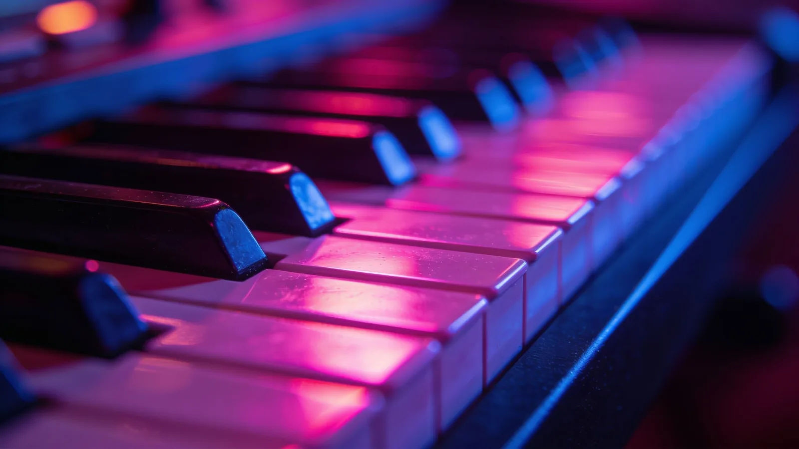 Direct the synthwave sound in plain English