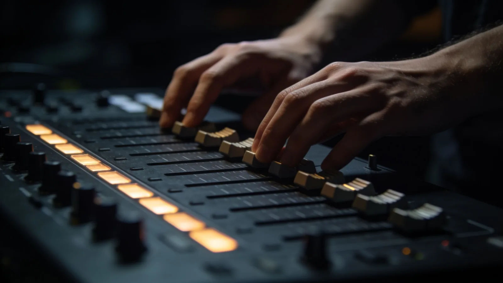 Direct the techno sound in plain English