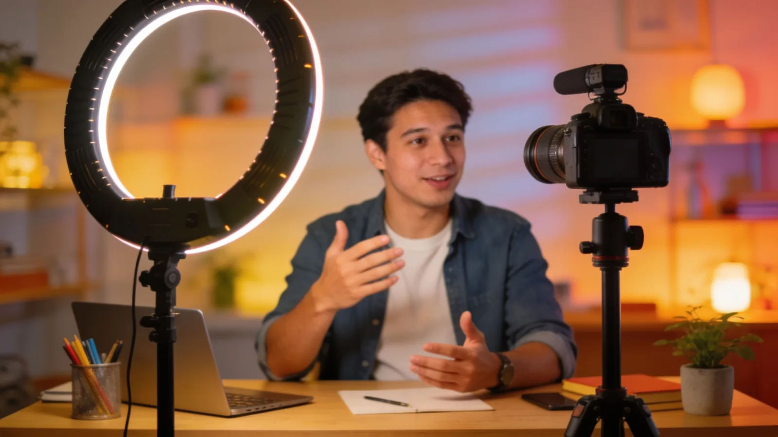 Score a daily vlog or voiceover