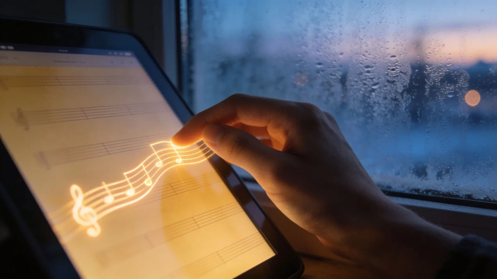 Direct the winter sound in plain English