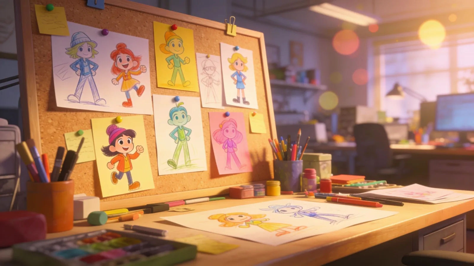 Set the mood for an ad or animation