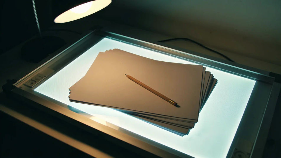 Fill a quiet drawing timelapse