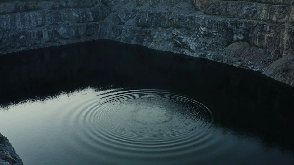 Something huge just below