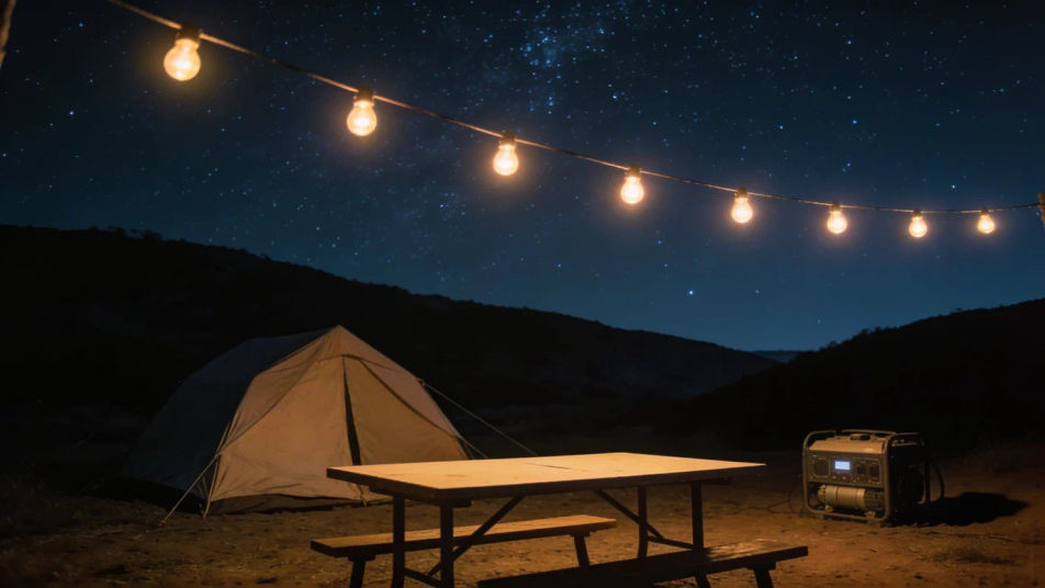 Keep a long night scene going without music