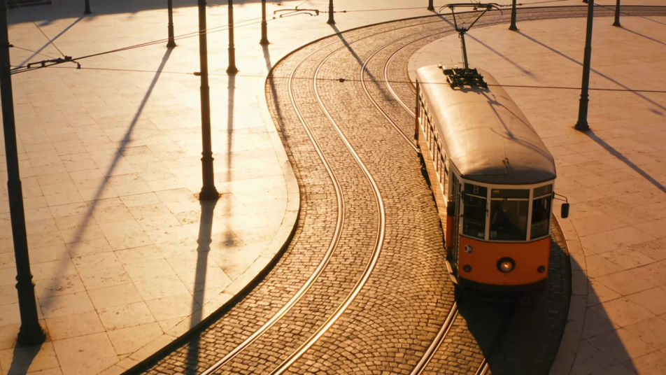 Ring in a new scene with a tram bell
