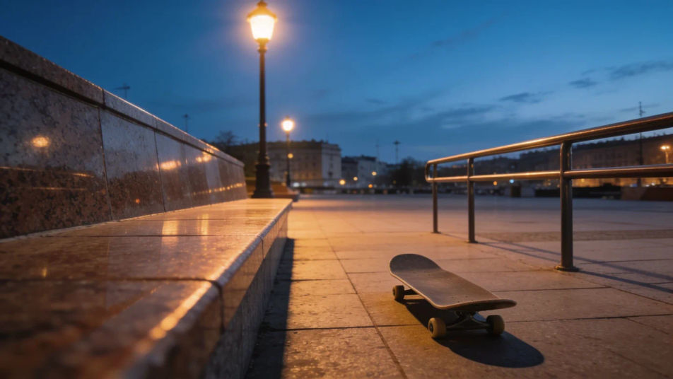 Put viewers at a city skate spot