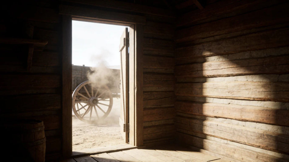 Tell them the wagon just arrived