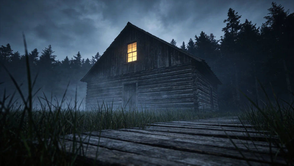 Tell the audience the house is old